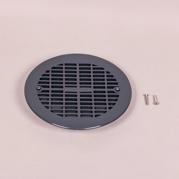 Grille plate BDF NORMA béton + vis - ANTHRACITE