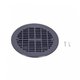 Grille plate BDF NORMA béton + vis - ANTHRACITE