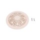 Grille anti-vortex plate BDF NORMA béton + vis - SABLE