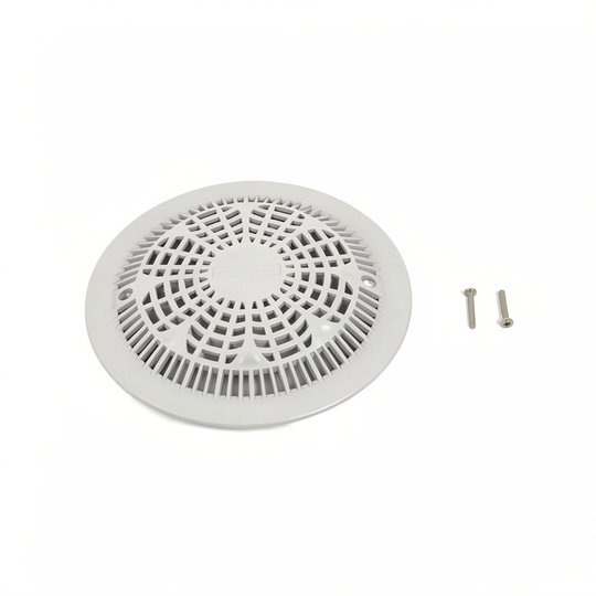 Grille anti-vortex plate BDF NORMA béton + vis - GRIS