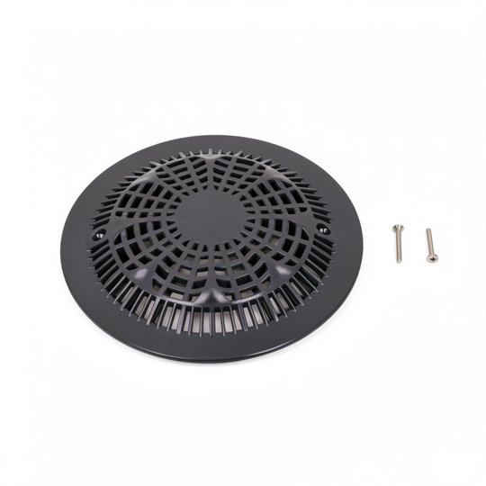 Grille anti-vortex plate BDF NORMA béton + vis - ANTHRACITE