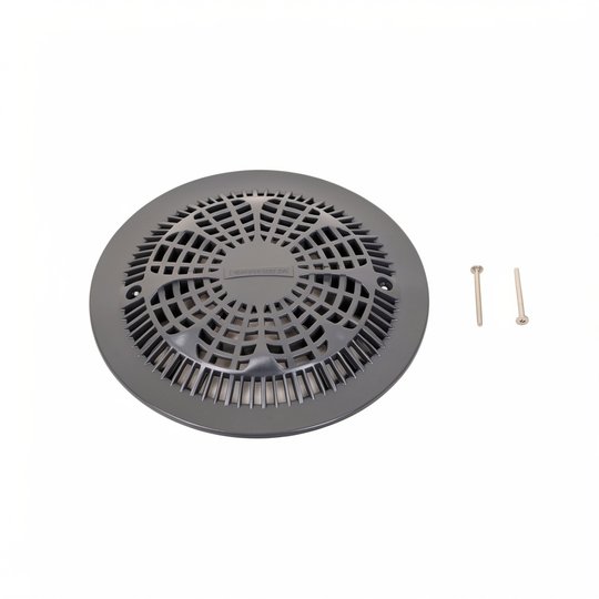 Grille anti-vortex BDF NORMA préfabriqué avec vis métriques - ANTHRACITE