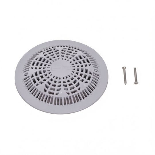 Grille anti-vortex BDF NORMA préfabriqué avec vis Parker - GRIS