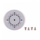 Grille BR 00303 Int,1"1/2 inversée - GRIS