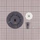Grille (+ volet) BOR 22353 Oscillante - ANTHRACITE