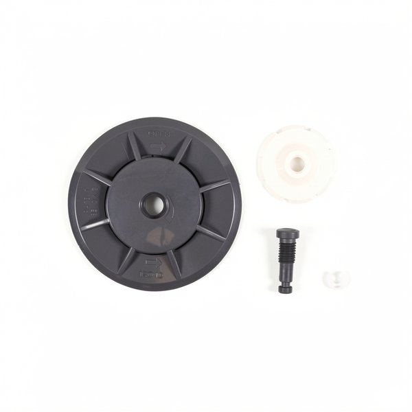 Grille (+ volet) BOR 22353 Oscillante - ANTHRACITE