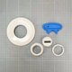 Kit enjoliveur + rotule + siège BOR NORMA - BLANC