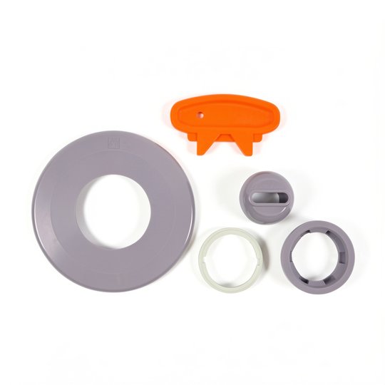 Kit enjoliveur + rotule + siège BOR NORMA - GRIS