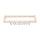Bride + vis Parker SK NORM XXL bouche 495x80 mm - SABLE