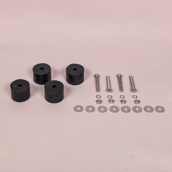 Pieds anti-vibratiles (4 pièces avec fixations) PM40 TD12 (R410A)