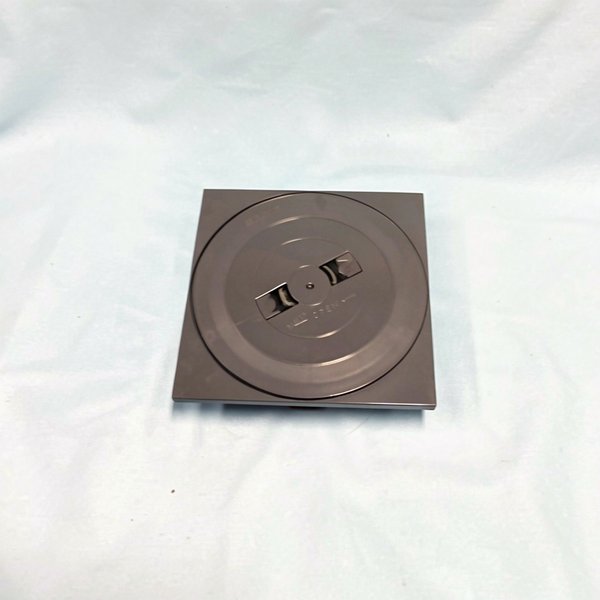 Couvercle + cadre carré de skimmer Prestige GRIS Anthracite