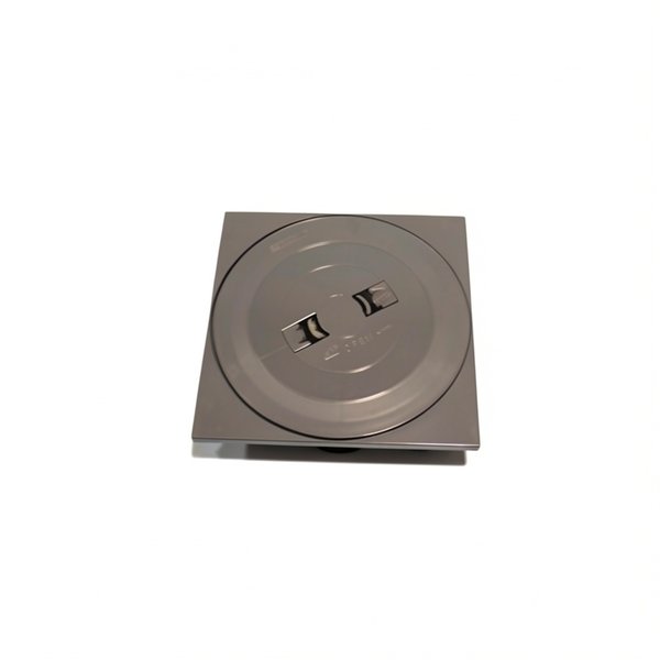 Couvercle + cadre carré de skimmer Prestige GRIS Anthracite