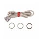 Bouton poussoir inox Mini