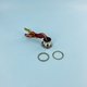 Bouton poussoir inox Ø28 mm - 1 LED CSML2