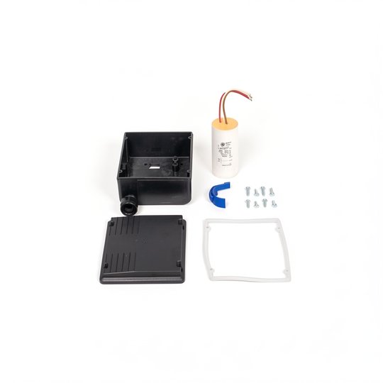 Ensemble condensateur 12/20µF + boitier pour PPE Victoria Dual
