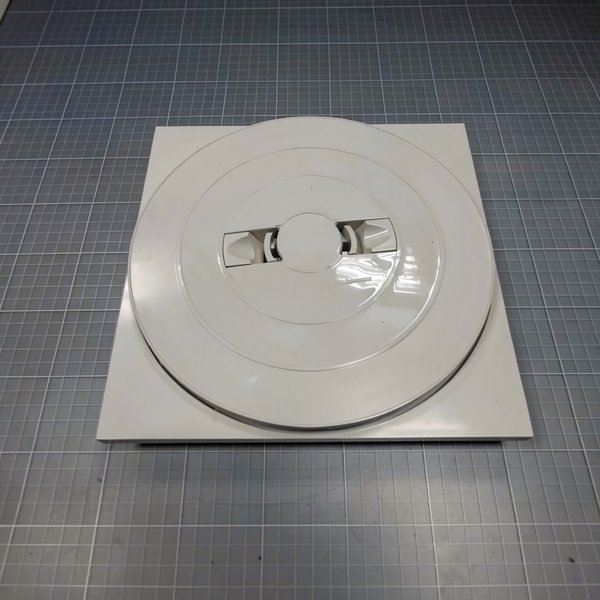 Couvercle rond + cadre carré SK MINI