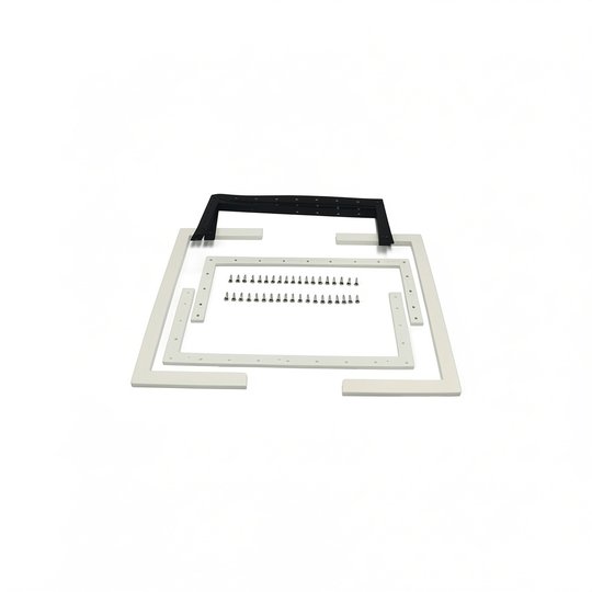 Kits bride + enjoliveur + joints + vis SK Aquareva MR - BLANC (x2)