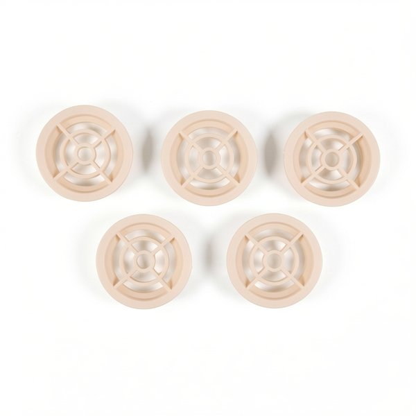 Grilles d'aspiration (x5) pour bouche série 00300 - SABLE