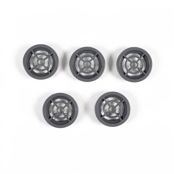 Grilles d'aspiration (x5) pour bouche série 00300 - ANTHRACITE