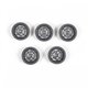 Grilles d'aspiration (x5) pour bouche série 00300 - ANTHRACITE