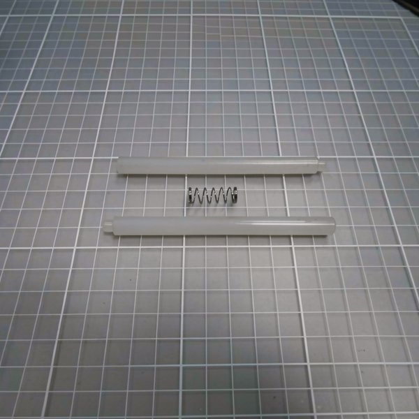 Axe de volet SK inox NM avec ressort