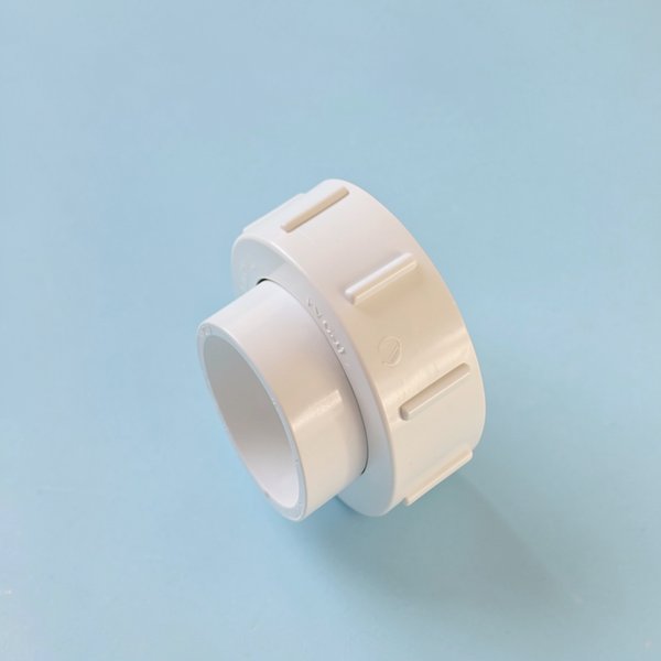 Raccord de connexion blanc avec écrou (x2) - PAC Bering
