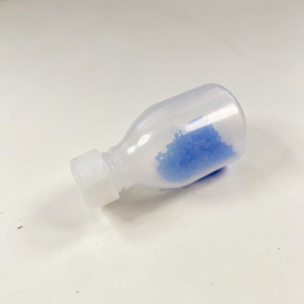 Bille en verre (bleu) pour sonde or