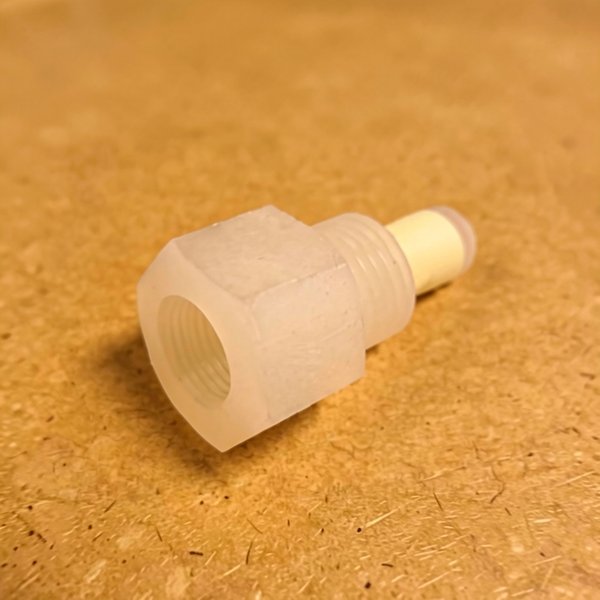 Injecteur avec membrane PVDF 1/4" - 1/8"