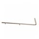Bras de douche inox
