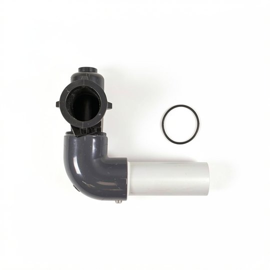 Raccord coudé pour ventilateur