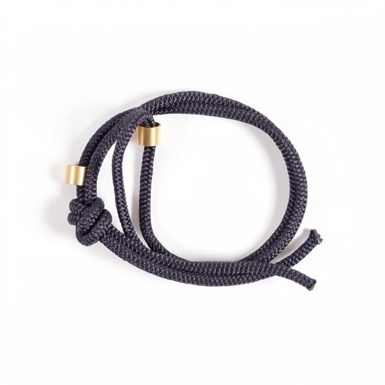 Corde nylon avec bagues de fixation