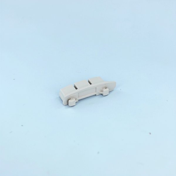 Bouchon PVC à coller droite Gris