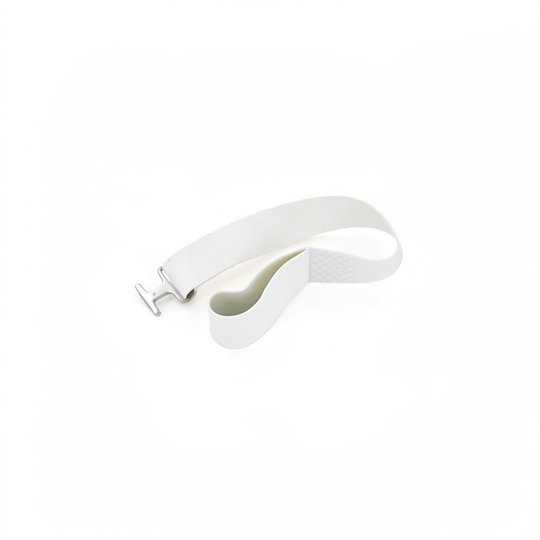 Sangle de sécurité bride inox BLANC