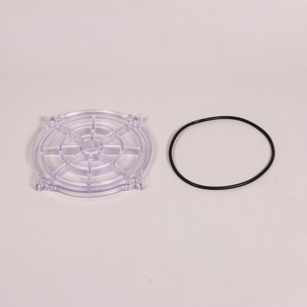 Couvercle transparent de préfiltre + joint PPE Big Discovery