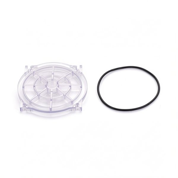 Couvercle transparent de préfiltre + joint PPE Big Discovery