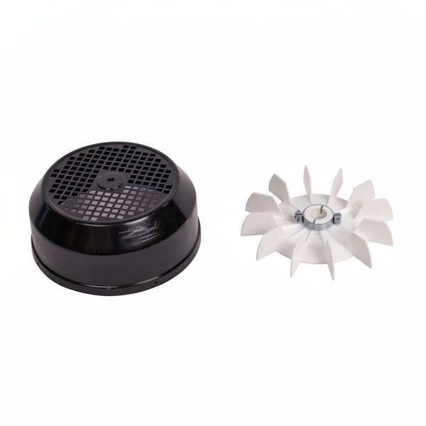 Ensemble ventilateur + couvercle 5,50 à 7,50 CV Ø24 mm PPE Atlas