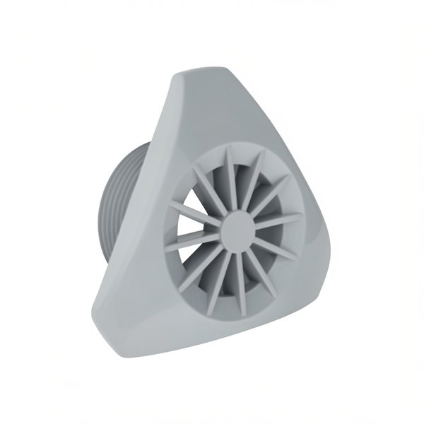 Grille de refoulement Design 1"1/2 - Gris