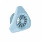 Grille de refoulement Design 1"1/2 - Bleu