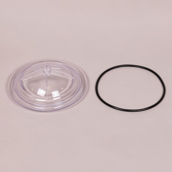 Couvercle transparent Ø173 mm + joint