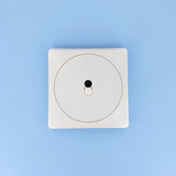 Couvercle rond + cadre carré de Super-Skimmer