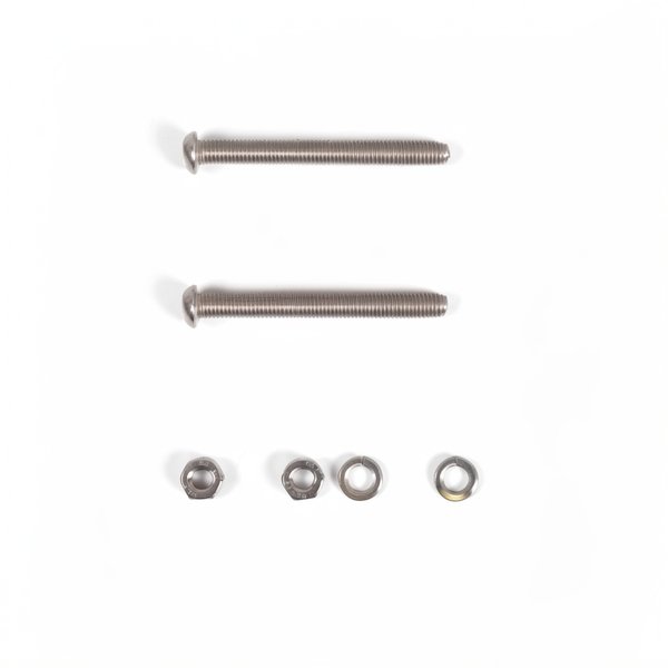 Kit visserie pour marche AISI 304 à rayure