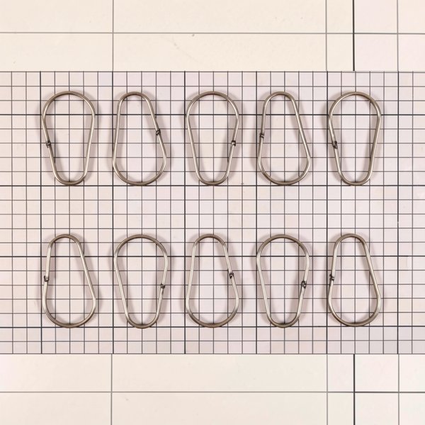 Anneau inox (x10)