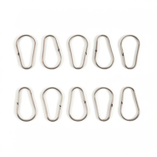 Anneau inox (x10)