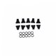 Bouchon de vidange 1/4" + joint (x10)