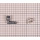 Coude norme 90° 3/8" + bride