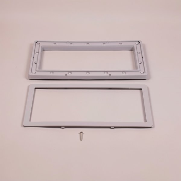 Bride SK GM Liner Préfab + enjoliveur + vis Parker 5,5x32mm - GRIS