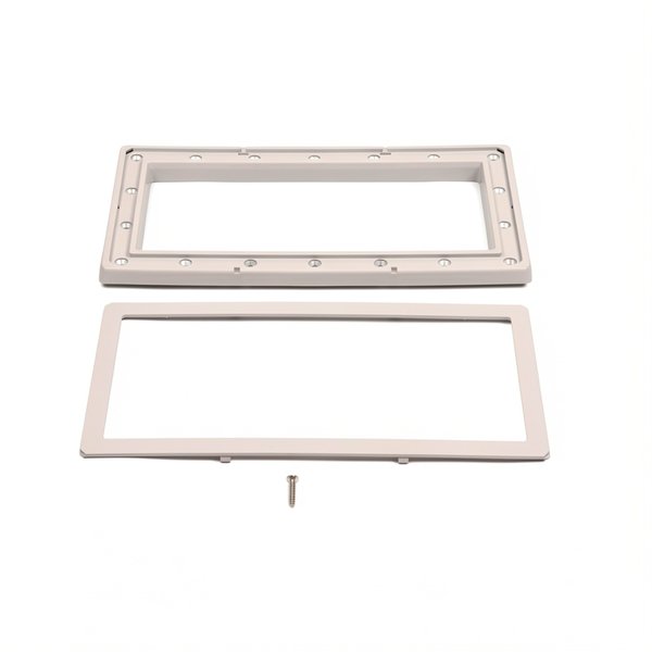Bride SK GM Liner Préfab + enjoliveur + vis Parker 5,5x32mm - GRIS