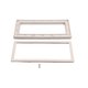 Bride SK GM Liner Préfab + enjoliveur + vis Parker 5,5x32mm - GRIS
