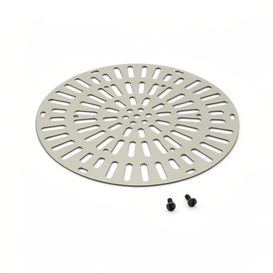 Grille inox 4"