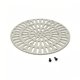Grille inox 4"